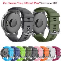 pengyigan 20 22mm Silicone Sport Smart Watch Strap for Venu2 255 Wristband Watchband Bracelet For Garmin Venu 2 Plus Vivoactive 3 4 Correa