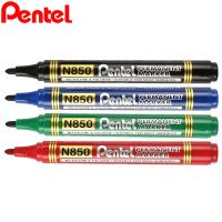 1 Piece Japan Pentel N850 Permanent Marker Paint Pen 4.2mm Round Tip Non-toxic Waterproof Black Red Blue Marker Office Supplies Highlighters Markers