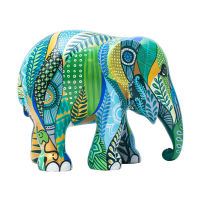 Elephant Parade รูปปั้นช้าง Sarawak (20cm) รูปปั้นช้างทำมือขนาดเล็กหลากสีสัน จากเชียงใหม่ ของขวัญวันเกิด ของที่ระลึกไทย