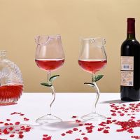 【CW】✔❣▬  Wine Glass Cocktail 150/400ml Shaped Juice Cup Bar Wedding Decoration