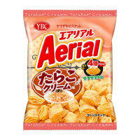 YBC Aerial Tarako Cream 65g - ขนมของว่างสไตล์ญี่ปุ่นข้าวโพดอบกรอบรสทาราโกะ