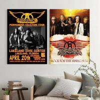 Aerosmith Band Canvas Art โปสเตอร์และ Wall Art ภาพพิมพ์ Modern Family Bedroom Decor Posters