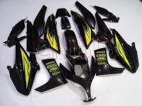 Abs Fairing TMAX 500 2008-2012สีดำสีเหลือง XP 500ชุด2011แฟริ่ง TMAX 500 09 10ไม่มีสี