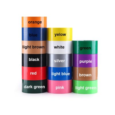 13 Colors Base Tape Duct Floor Viscosity Adhesive Multicolor Decoration 1PCS