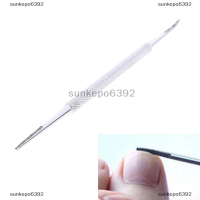 sunkepo6392 ตะไบเล็บสำหรับยกเล็บเท้าที่สะอาดแบบสองด้านเครื่องมือสำหรับทำเล็บเท้าแบบมืออาชีพ