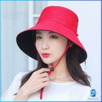 Serenity หมวกใส่ได้ "สองด้าน" หมวกกันแดดกลางแจ้ง หมวกเดินเขา หมวกถัง Double-sided sun hat