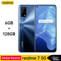 realme 7 5G Dimensity 800U 6 128GB 120Hz 48MP 5000mAh Global Version 30W Dart Charger 48MP Quad Camera