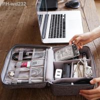 Travel Cable Bag Portable Digital USB Gadget Organizer Charger Wires Cosmetic Zipper Storage Pouch kit Case Accessories Supplies