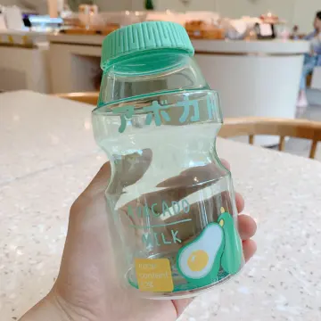480ml Plastic Water Bottle Tour Drinking Bottle Yakult Shape Cute