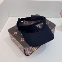 ?Beautiful Boutique?2023 PradaˉSpring/Summer New Open Top Sun Hat UV Protection Outdoor Sunshade and Sunscreen Hat A must-have piece for dressing up