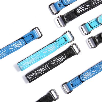 5PCS IFlight 10mm Microfiber PU Leather Battery Strap for RC FPV Racing Freestyle Tinywhoop Cinewhoop Toothpick Micro Drones DIY Electrical Connectors