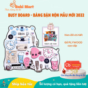 Bảng bận rộn, Busy board rèn luyện vận động tinh anh Lalala baby