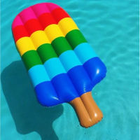 แพยางไอศครีม ลายสายรุ้ง Inflatable Ice cream Rainbow Float By Float Me Summer