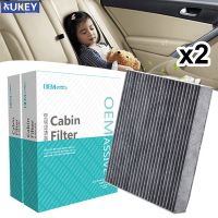 2PC Car Accessories Activated Carbon Cabin Air Filter For Ford Galaxy Mondeo Fusion S-Max Edge DG9Z-19N619-A 2015 2016 2017 2018