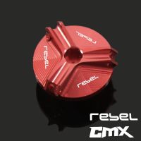 ฝาครอบช่องเติมน้ำมันสำหรับฮอนด้า Rebel CMX300 CMX500 CMX 300 500 2017-2020อุปกรณ์เสริมจักรยานยนต์อะลูมิเนียม