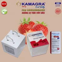 Tăng Cường Sinh Lý Nam Kamagra Oral Jelly (1 Gói) - Hương Vị Dâu