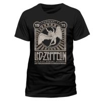 นำ Zeppelin Madison Square Gardens ร็อคออฟฟิเชียลเสื้อยืดผู้ชาย Unisex