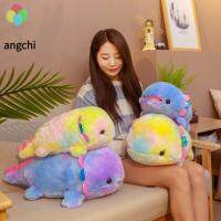 ANGCHI ของขวัญสำหรับเด็กการ์ตูน Hiasan Kamar สีสันสดใสสำหรับเด็กเบาะโซฟาตุ๊กตาของเล่นนุ่มๆ Axolotl ตุ๊กตาซาลาแมนเดอร์ตุ๊กตาหนานุ่ม Boneka Mainan นิวท์ตุ๊กตาสัตว์ยัดไส้