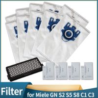 Dust Bag Filters for Miele GN Deluxe Synthetic Vacuum Cleaner S2 S5 S8 C1 C3 S5000 S8000 Replacement Bags Motor Filter (hot sell)Ella Buckle