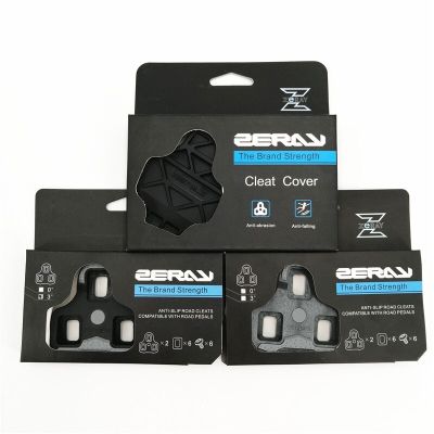 Zeray Sp110ปุ่มสตั๊ดรองเท้าจักรยานปั่นบนถนน Sc05,แป้นเหยียบกันลื่นและฝาครอบด้านนอกใช้งานได้กับแป้นเหยียบจักรยาน Keo