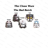 Disney 5Pcs The Bad Batch Clone Crosshair Tech Wrecker Troopers Echo Hunter Building Blocks Bricks Star Action Figure Wars Toys