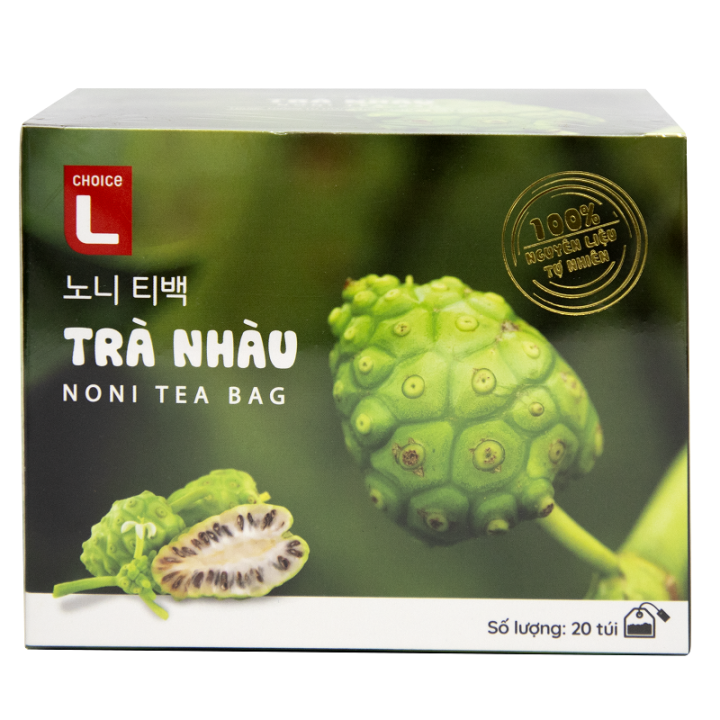 ชาลูกยอ (Noni Tea Choice L) ชาเวียดนาม (20 ซอง x 2 กรัม) Lazada.co.th