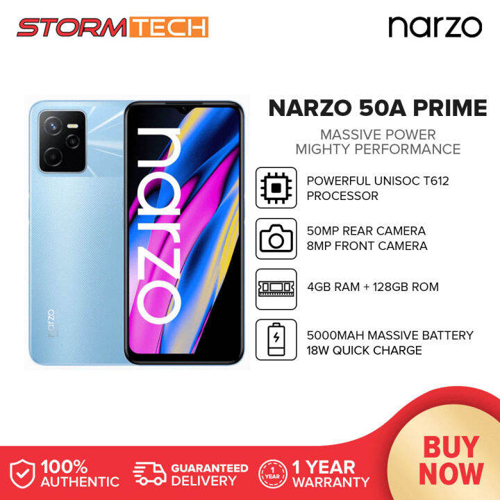 narzo 50a battery mah