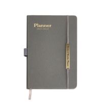 A5 Planner Notebook Lined 18เดือน Journey Diary Travel Journal Notepad Planner 200หน้าสำหรับผู้หญิงผู้ชาย Office Worker