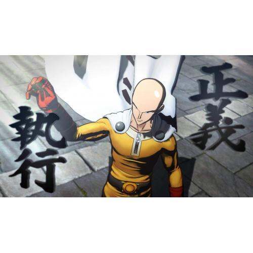 ps4-หนึ่ง-punch-man-พระเอกไม่มีใครรู้-ก่อนซื้อ-ตัวละครที่เล่นได้-saitama-ในฝันรหัสก่อนวางจำหน่ายเครื่องแต่งกายเพิ่มเติม-สูทสีดำ-saitama-3ชุด-emotes-แนบ