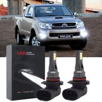 ชุดหลอดไฟตัดหมอกฮาโลเจน LED 6000K แบบเปลี่ยน สําหรับ TOYOTA HILUX VIGO 2005 2006 2007 2007