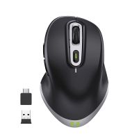 2.4g USB &amp; Type-C Wireless Mouse Silent Ergonomic Mice for Windows 7 8 10 XP Vista Mac OS Computer PC Laptop Notebook Basic Mice