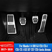 Hans1 3 6 CX-5 CX5 CX-3 2017 2018 2019 CX-7 CX-9 Axela ATENZA Car Accelerator Footrest Pedal Brake Clutch Accessories