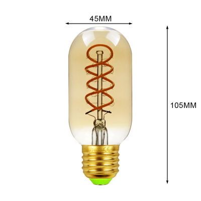 Edison Led Bulbs Vintage Lamps Big Size Globe Light Dimmable 4W 220V G200 Filament Bulb E27 Super Yellow Warm For Decoration