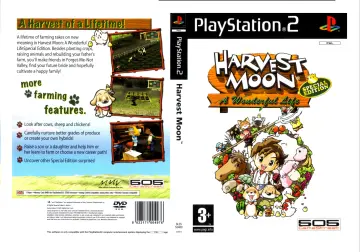 Harvest moon a wonderful life clearance ps2