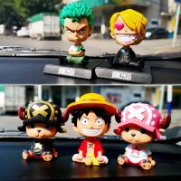 Zoro ชิ้นเดียวลัฟฟี่ซานจิภาพอนิเมะ Ver. โมเดล Robin Nami Brook Chopper PVC Hiasan Mobil รูป Ace โมเดล RANKY Usopp