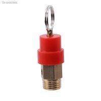 ☌♛☞ G1/4 Air Compressor Relief Valve Red Hat Hand Pulls Safety Valve 1.5cm Diameter Pipes/Pressure Vessels