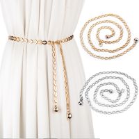 High Waist Gold Silver Belts For Women Fashion Waistbands All-match Belt For Party Jewelry Dress Waist Metal Chain Belts