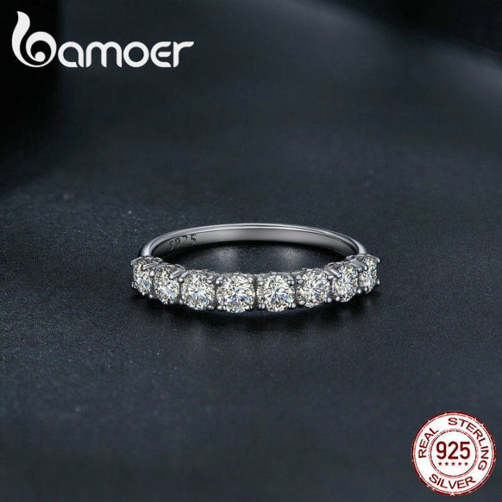 bamoer-แหวน925เงินสเตอร์ลิง-vvs1เพชรโมอีสทรงกลมเก่าสำหรับงานหมั้นงานแต่งผู้หญิงเครื่องประดับ-msr0159339
