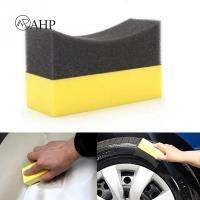 Auto U-Shape Tyre Wax Polishing Compound ฟองน้ำทำความสะอาดยางฟองน้ำ ARC Edge Sponge