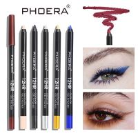 12 Colors Eyeliner Pencil Pearlescent Matte Long-lasting Waterproof Eye Liner Quick Dry Super Pigmented Makeup Cosmetic TSLM1