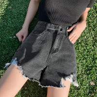 Free shipping 2020 student summer thin Distressed Moustache Effect women jeans shorts ladies denim short pants