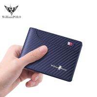 WILLIAMPOLO 2020New  Mens card bag leather leather ultra-thin drivers license holster mini bank card bag  pl195246 Card Holders