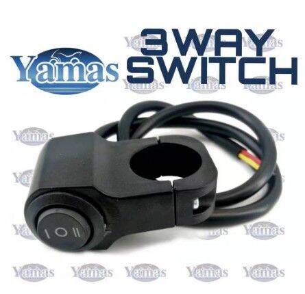 UNIVERSAL MOTORCYCLE 3 WAY SWITCH CLAMP STYLE TO HANDLE BAR | Lazada PH