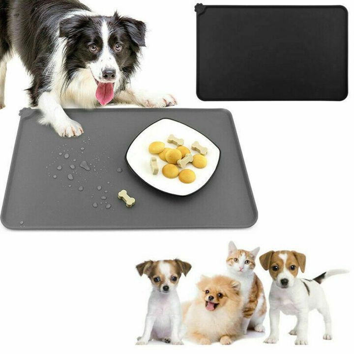 IMPRINT GRUBLE22LE4 For Small Animals Silicone Non-slip Waterproof Dog  Bowls Mat Feeding Mat Cat Food Pad Pet Dish Tray | Lazada