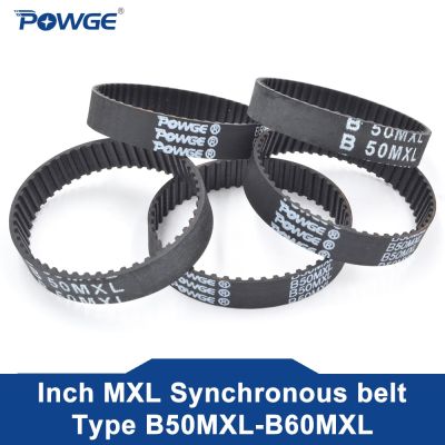 ⊙✱ POWGE MXL Synchronous Timing belt Pitch 2.032mm B50/B51/B52/B53/B54/B55/B56/B57/B58/B59/B60 Width 6.4/9.4mm B50MXL B55MXL B60MXL