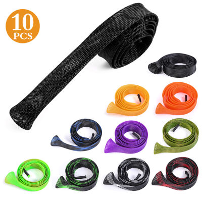 Lixada 10 Pack 170cm Fishing Rod Cover Spinning Rod Sleeve Cover Fishing Pole Sock Pole Glove Casting Sea Fishing Rod Protector