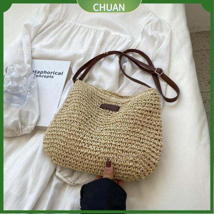 Straw side online bag