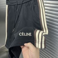 【High Quality】2023CExSide Ribbon Spliced Embroidery Shorts Casual Capris Women