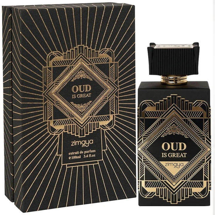 Zimaya Oud Is Great Afnan Extrait de Parfum Unissex Afnan Perfume 100