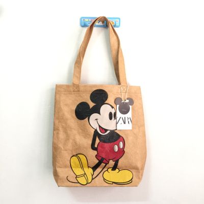 พร้อมส่ง กระเป๋า ZARA Mikey Mouse Disney Tote Bag